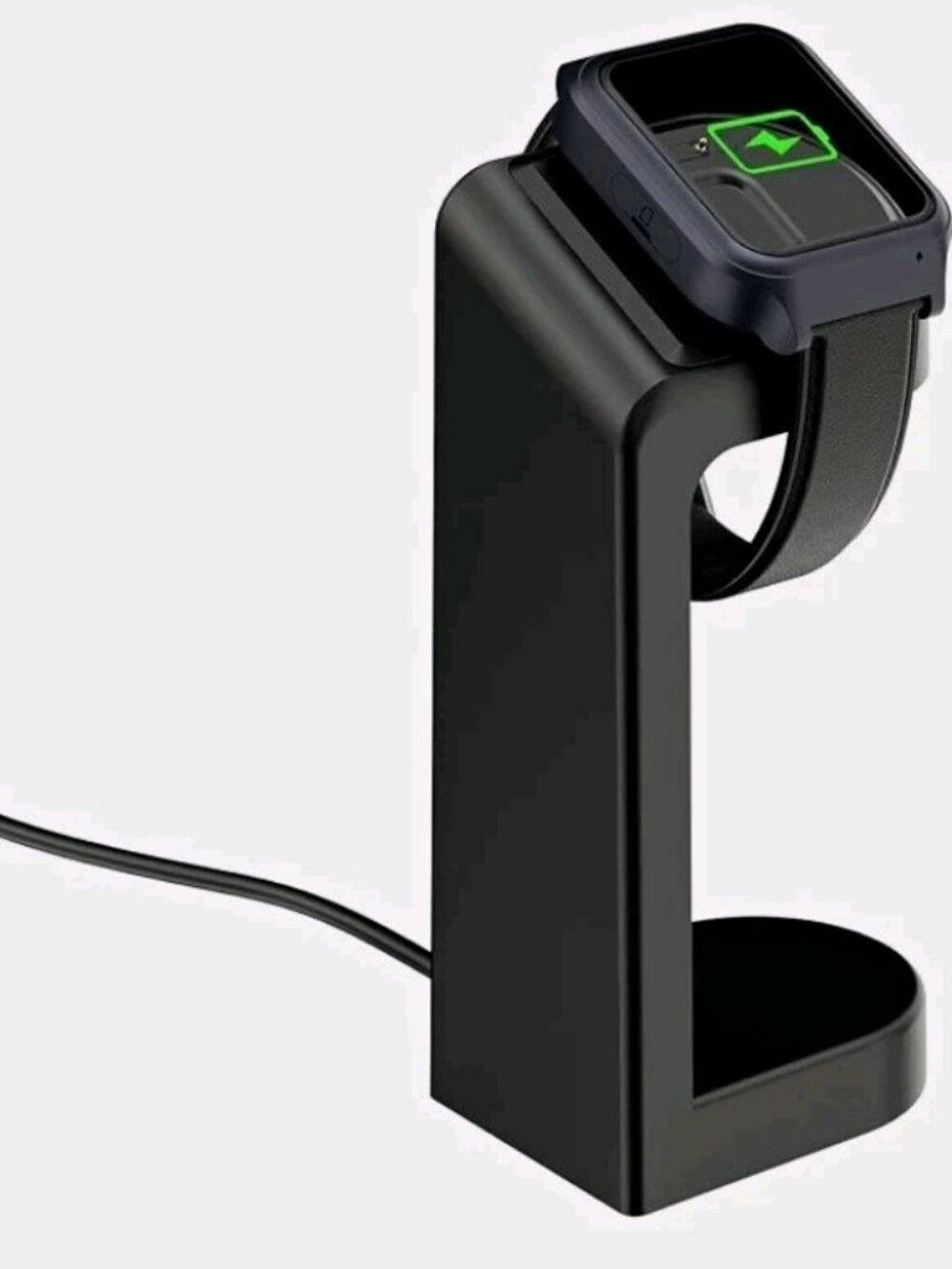 Soarking Charging Dock Stand for Timex Family Connect Senior, 5 ft Cable, Black